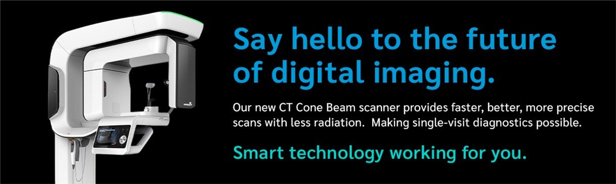 C T cone beam dental scanner